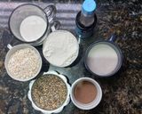Foto del paso 1 de la receta: Galletas de chocolate y avena - VEGANAS 🍫🌱