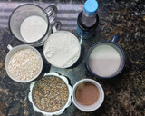 Foto del paso 1 de la receta: Galletas de chocolate y avena - VEGANAS 🍫🌱