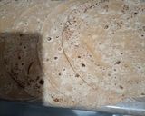 A picture of step 5 of Half done Frozen rotyaan.