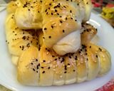 صورة لخطوة 6 من وصفة ساندوتشات محشية بحشوة البسطرمة وميكس الجبن 😋❤️