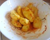 A picture of step 2 of Marinating Potatoes.