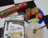 Foto langkah ke 2 dari resep Chicken Katsu Sushi.