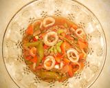 Foto langkah ke 6 dari resep Cumi Asin Pete Cabe Ijo.