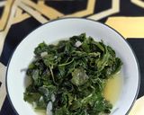 Foto langkah ke 3 dari resep Tumis daun Ubi sederhana.