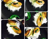 A picture of step 5 of Ilish Machh Bhaja: (Fried Hilsa with Steamed Rice).