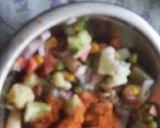 A picture of step 5 of Pasta mix vegetables salad.
