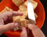 Foto langkah ke 10 dari resep Ide Usaha Rumahan, Modal 10 ribu rupiah. Tahu Jeletot Crispy yang pedas dan gurih.