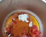 A picture of step 3 of Chicken biryani.