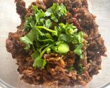 รูปขั้นตอนการทำที่ 5 ของ น้ำพริกข่าหมูสับใส่มะแขว่น🌶️🫚
