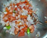 A picture of step 3 of Tomato onion chutney.
