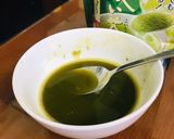 Hình bước làm 1 của món Trà sữa Matcha