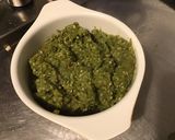 Une image de l'étape 5 de Tartinade de cresson à l'ail, oignon et épices (recette anti gaspi).