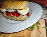 Foto del paso 4 de la receta: Almuerzo/Merienda integral con pimientos asados