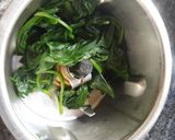 A picture of step 2 of Spinach and Cottage Cheese Momos with Honey Chilli dip.