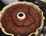 A picture of step 2 of Chocolate Cake with Chocolate Glaze.