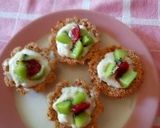 Foto del paso 8 de la receta: Tarteletas express rellenas con yogurt griego y kiwi