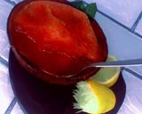 A picture of step 3 of Ice Melon lemonade.