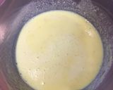 A picture of step 3 of Orange kheer.