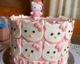 Foto del paso 11 de la receta: Tarta Hello Kitty En Thermomix