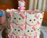 Foto del paso 11 de la receta: Tarta Hello Kitty En Thermomix