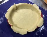 Une image de l'étape 3 de Tarte aux quetsches (croûte farcie quetsches).