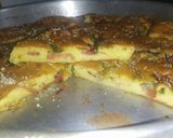 Foto del paso 4 de la receta: Fainá de queso con morrón y cebollita de verdeo y fiambre
