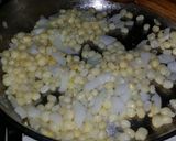 A picture of step 1 of Corn Quesadillas Filled with Huitlacoche.