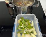Hình bước làm 4 của món Canh Chua Lườn Cá Cờ