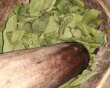 A picture of step 2 of Black soup(obhebe).
