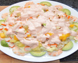 Foto del paso 5 de la receta: Ensalada palitos de cangrejos tropical