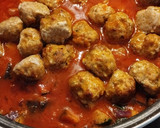 Ratatouille-padlizsános francia lecsó-fűszeres húsgombócokkal recept fázis 3 fotója