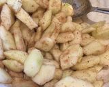 A picture of step 2 of Apple soft cookies.