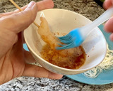 Foto del paso 4 de la receta: Gambones en crujiente de fideos de arroz