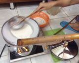 Hình bước làm 3 của món Bánh đập quê " Choa "( Hà Tĩnh )