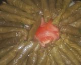 A picture of step 4 of Stuffed Grape Leaves with Olive Oil 😍.
