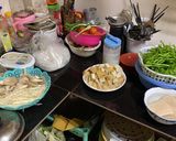 Hình bước làm 1 của món Lẩu thái chay chua cay