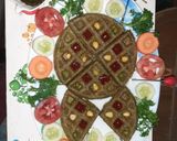 A picture of step 14 of Moong dal waffels.
