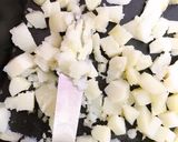 A picture of step 1 of Spiced Potato and Egg Salad.