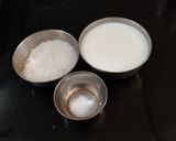 A picture of step 1 of Homemade Condensed Milk.