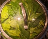 Foto del paso 3 de la receta: Espinacas con Nopales