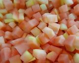 Foto langkah ke 1 dari resep Sukade/Tutti Frutti Pepaya homemade (tanpa pewarna).