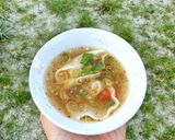 Foto langkah ke 10 dari resep Wonton Soup (Sup Pangsit Rebus).