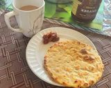 A picture of step 4 of Kathiyawadi mix flour bhakhri.