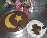 صورة لخطوة 6 من وصفة كيكه رمضان او (الهلال والنجمه) طعم متميز