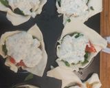 Mediterrán mini quiche recept fázis 1 fotója