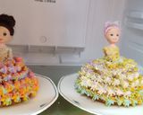 Foto langkah ke 5 dari resep Barbie cake mini no sp bp.