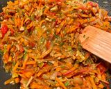 Une image de l'étape 5 de Spaghettis aux légumes.