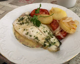 Foto del paso 10 de la receta: Filetes de lubina al horno con cebolla patata tomate natural y aderezo Vidalim