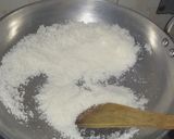 A picture of step 1 of Double layer Coconut Burfi (Without Milkmade,Without Mawa).