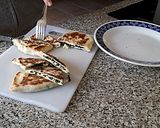 Foto del paso 11 de la receta Pan Árabe con relleno de espinacas y queso